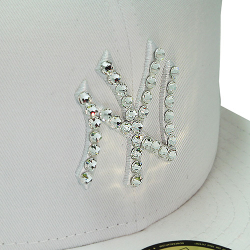 swarovski yankees hat